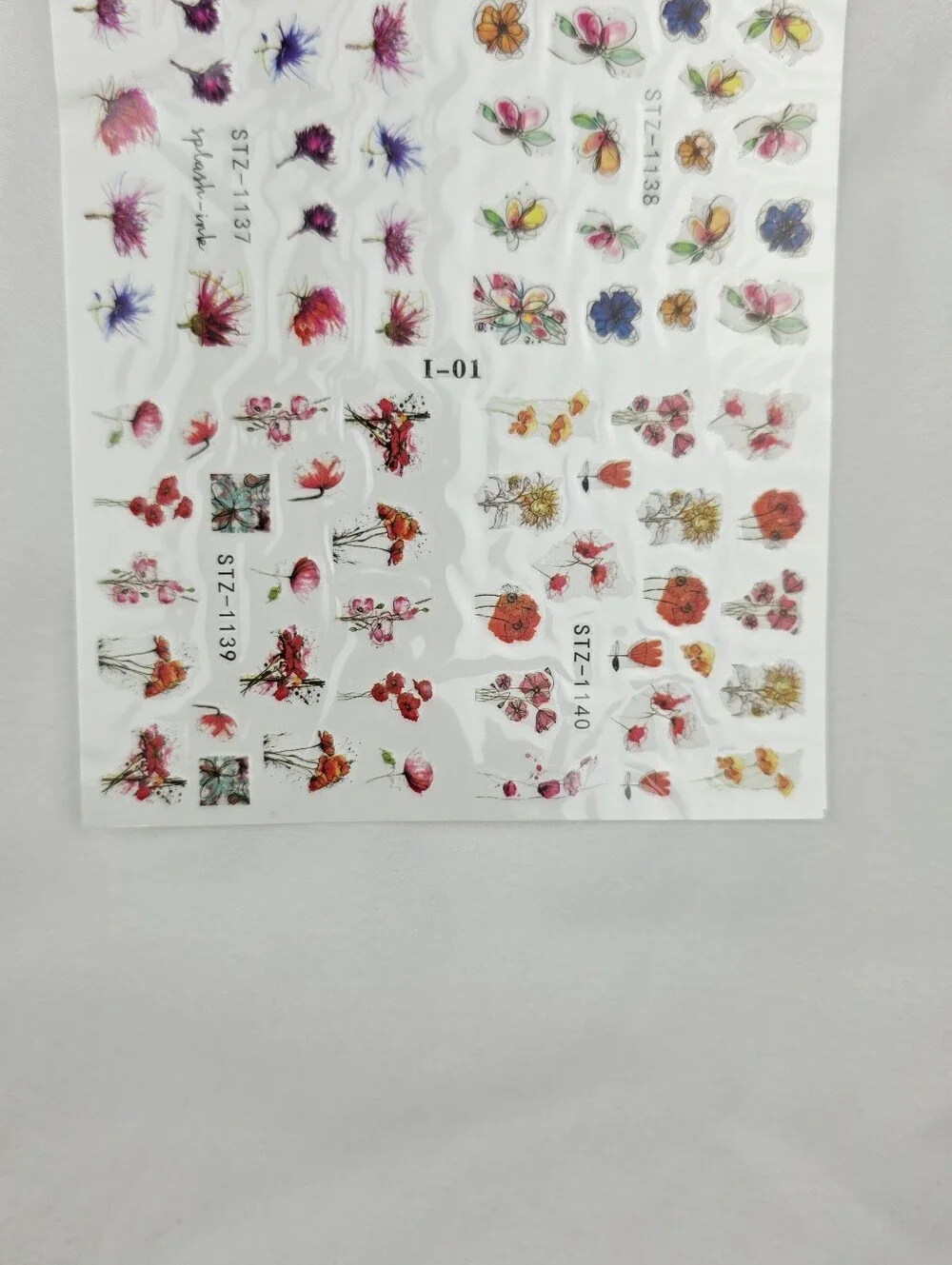 Trendy Self Adhesive Nails Art Transfer Sticker